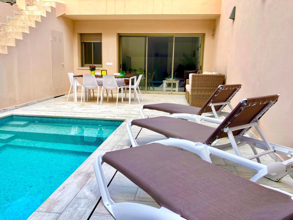 Casa Mediterránea con piscina privada en Palamós Exterior foto