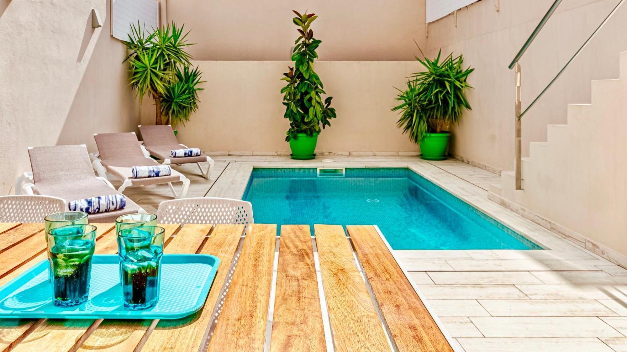 Casa Mediterránea con piscina privada en Palamós Exterior foto